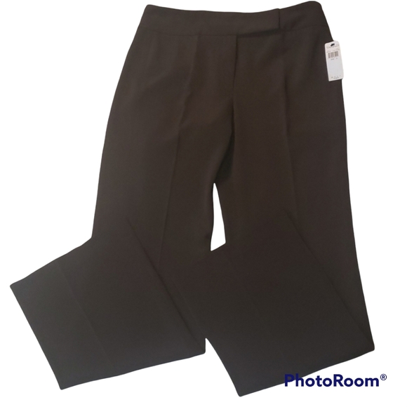 Tahari Pants - NWT Tahari Dress Pants Silky feel Drk Brown
